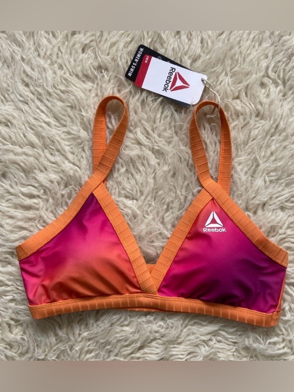 Reebok UPF 50+ Triangle Swim Top
